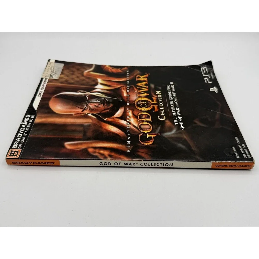 God Of War Collection BradyGames Official Strategy Guide PS3 PlayStation 3